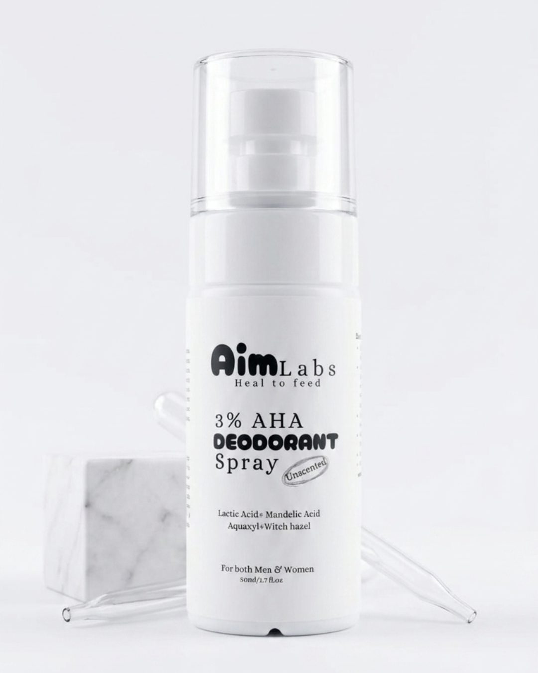 3% AHA DEODORANT SPRAY- UNSCENTED
