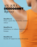 3% AHA DEODORANT SPRAY-SOFT CLOUD
