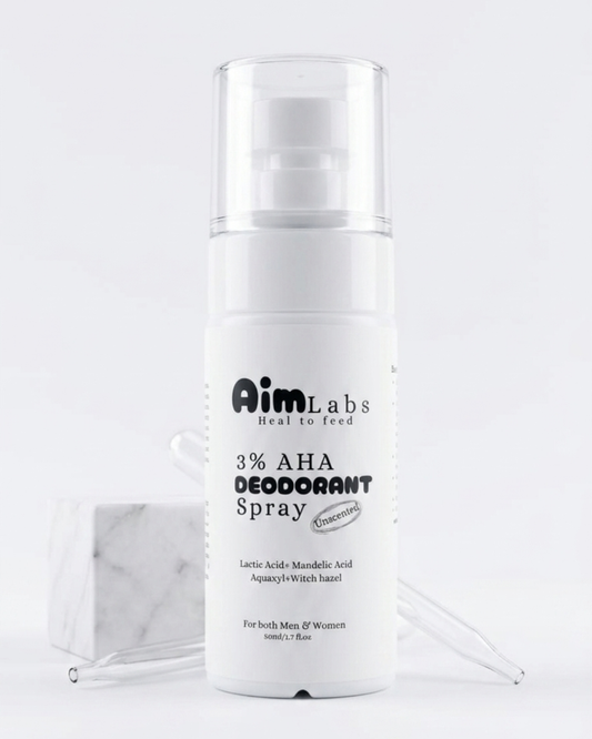 3% AHA DEODORANT SPRAY- UNSCENTED